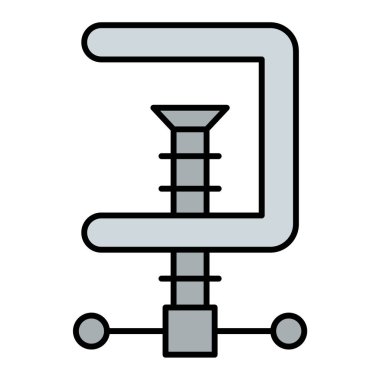 Sandalye. Web simgesi basit tasarım