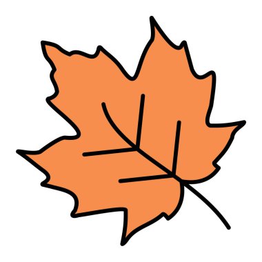 Sonbahar yaprağı, sonbahar mevsimi yeşillik çizimi