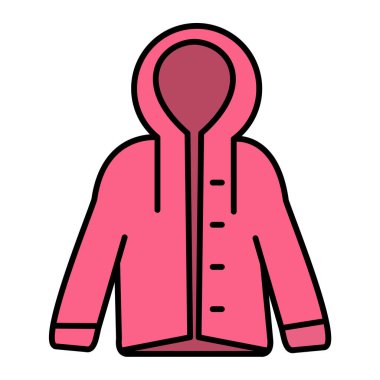 Çizgi filmdeki kadının vektör çizimi