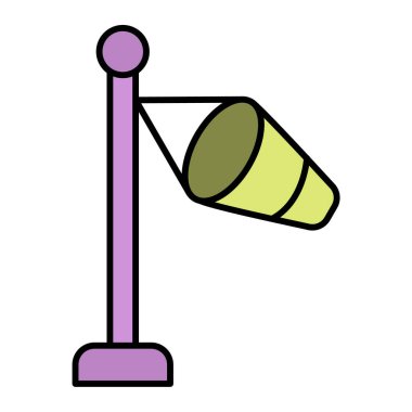 Modern ve şehir simgesinin vektör çizimi. Web sitesi için uygun ve kamp sembolü.