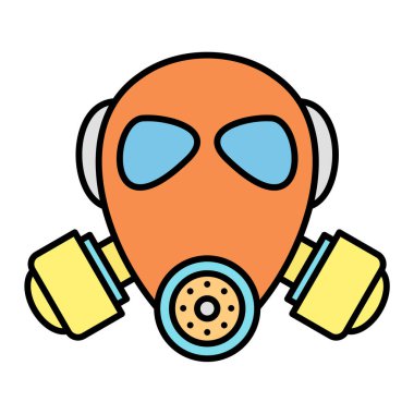 maske simgesi, vektör resimleme