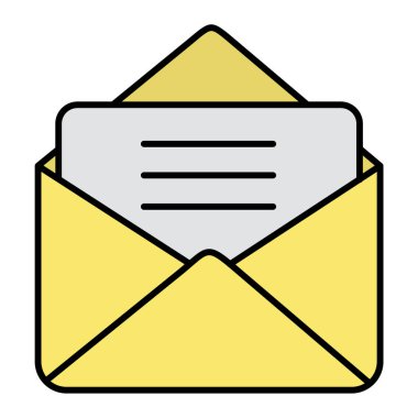 İleti iletisi içeren zarf