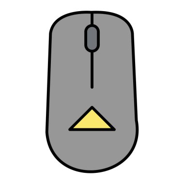 Fare. Web simgesi basit illüstrasyon