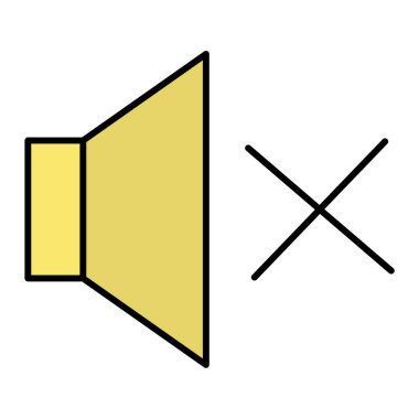 hoparlör vektör illüstrasyonu