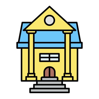 Modern illüstrasyon vektör simgesi oluşturma