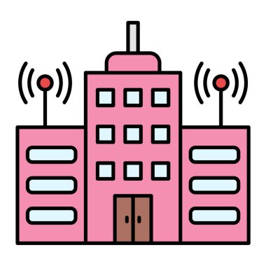 Wiifi Kulesi. Basit illüstrasyon