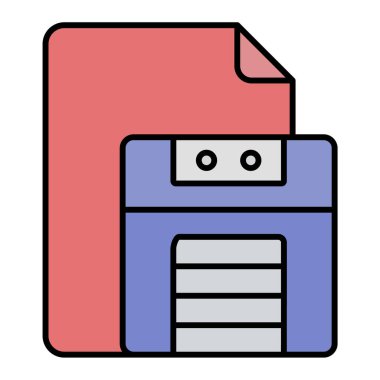 dosya biçimi vektör illüstrasyonuName