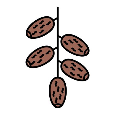 Bir besin setinin vektör çizimi