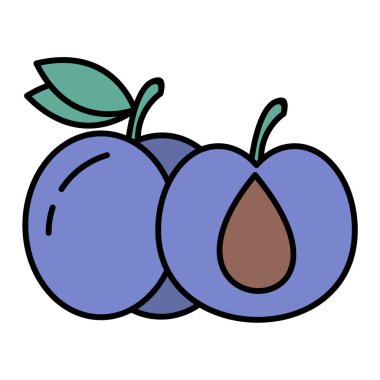 taze meyve vektörü illüstrasyon grafik tasarımı