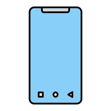 akıllı telefon aygıtı ikon vektör illüstrasyon tasarımı