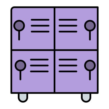 kitap, kütüphane, belge, kitaplar kalın çizgi simgesi