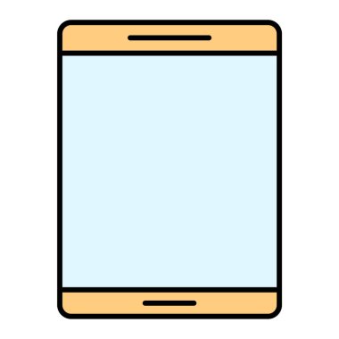 Akıllı telefon aygıtı teknoloji vektör illüstrasyonu