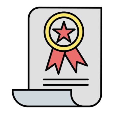 ödül simgesi vektör illüstrasyonu