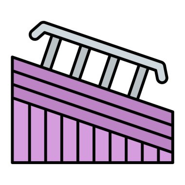 Bir depolama simgesinin vektör çizimi