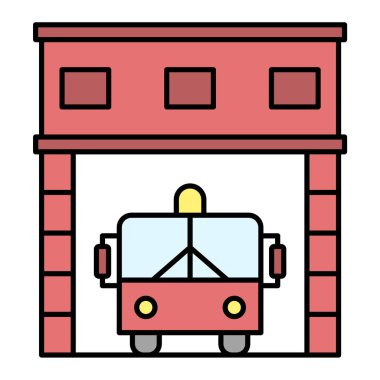 basit biçimli izole arkaplan simgesi