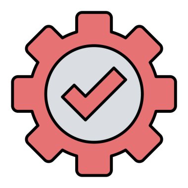 Teknik destek vektör simgesi