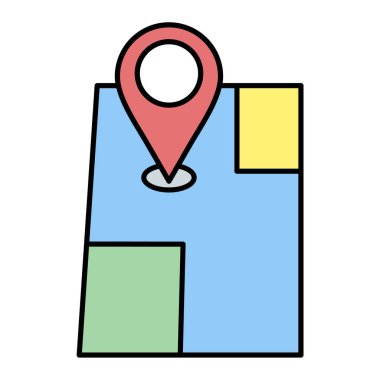 Konum kodu. Web simgesi