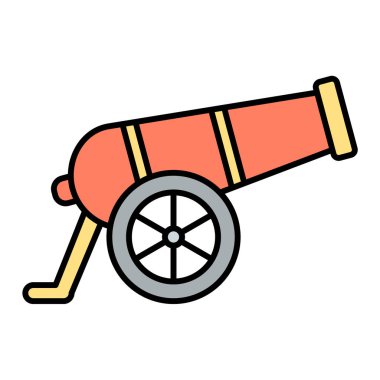 Top ikon vektörü. düz biçim illüstrasyonu.