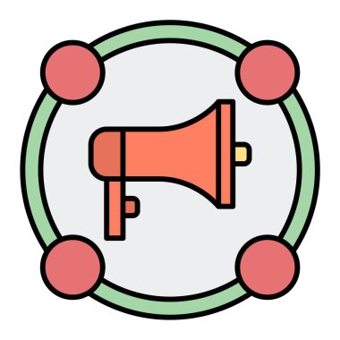 seo modern simgesinin vektör illüstrasyonu