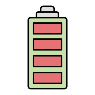 pil vektör illüstrasyonu