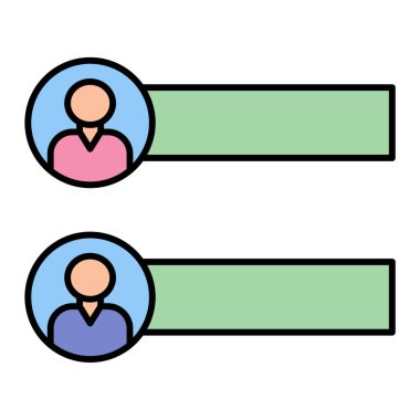 kullanıcı arayüzü renk çizgisi simgesi