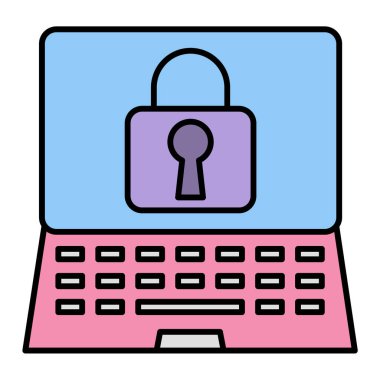 Güvenlik sistemi. Basit resimleme