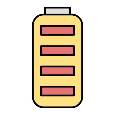 pil yükleme vektör çizimi