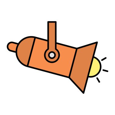 Modern ve teknoloji simgesinin vektör illüstrasyonu