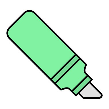 Marker simge vektör çizim