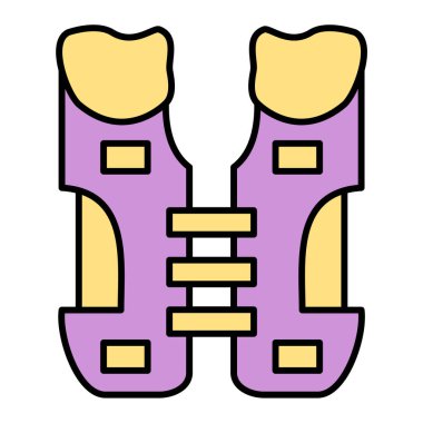 Modern b 'nin vektör illüstrasyonu eksik simgesi