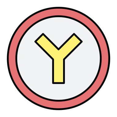 Yol işareti çizimi, işaret simgesi ögesi