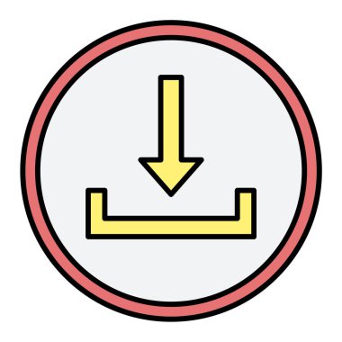 ok simgesi, vektör illüstrasyonu indir