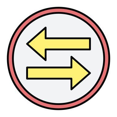 ok simgesinin vektör illüstrasyonu