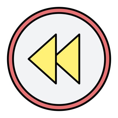 Oklar web simgesi basit illüstrasyon