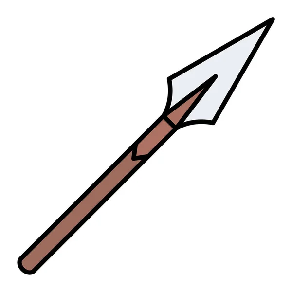 Vector Illustration Cartoon Sword — Stock Vector