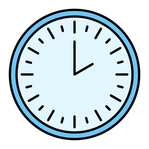 Reloj Icono Web Ilustración Simple — Archivo Imágenes Vectoriales