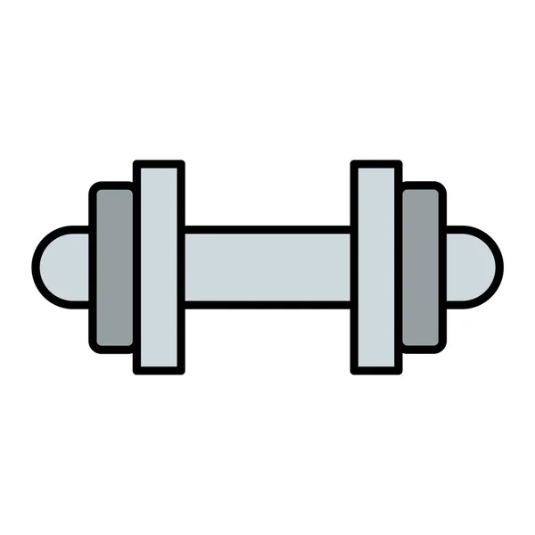 Fitness Equipment Icon Vector Illustration Graphic Design — Stock Vector