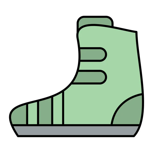 Boot Icoon Vector Illustratie — Stockvector