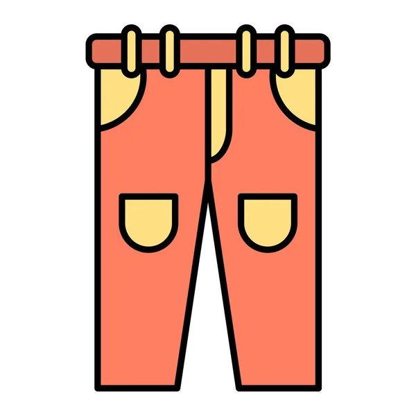 Vector Illustration Pair Socks — Stock Vector