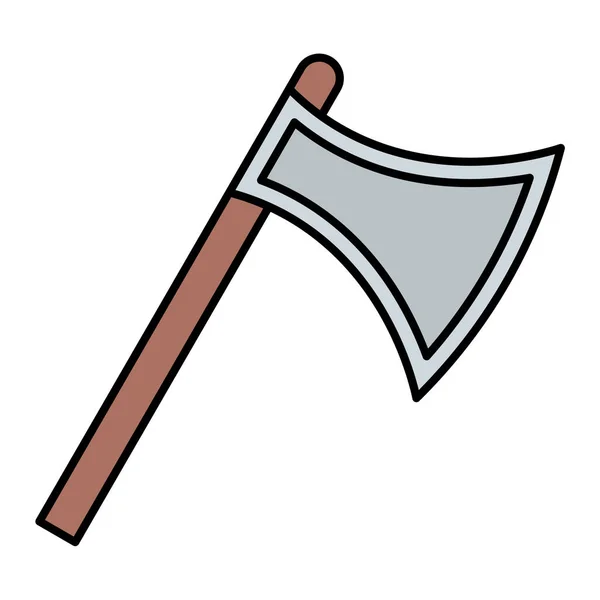 Økseikon Skitse Illustration Pickaxe Vektor Ikoner Til Web – Stock-vektor