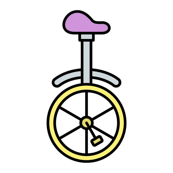 Retro Bisiklet Ikonu Web Için Eski Bisiklet Vektör Simgelerinin Özet — Stok Vektör
