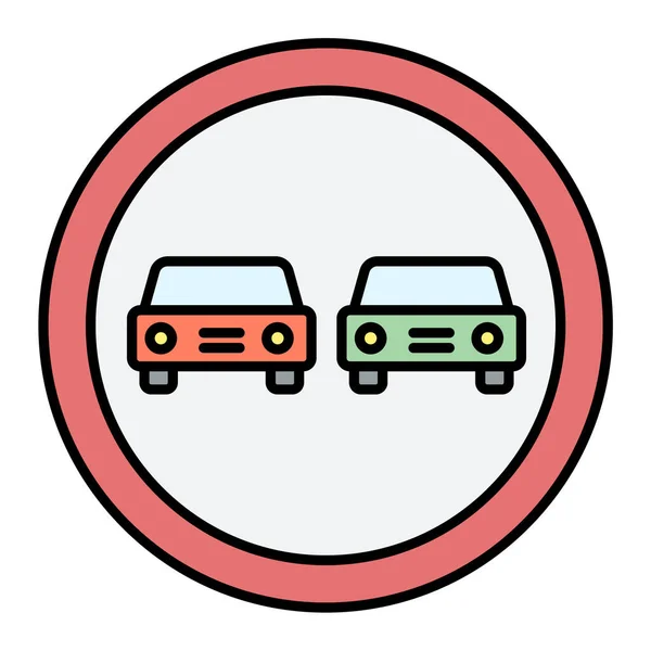 Parkplatz Symbol Vektorillustration — Stockvektor