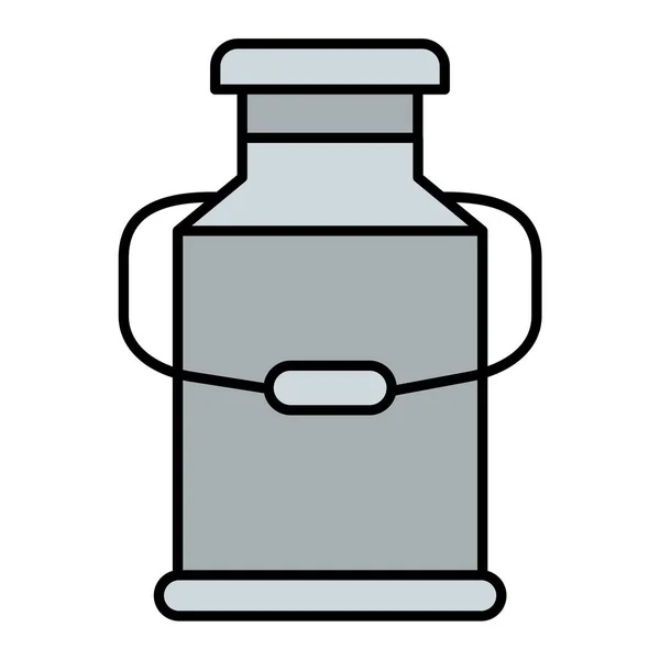 ボトル アイコン ウェブ用ドリンク ベクトル アイコンの概略図 — ストックベクタ