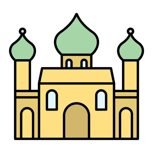 Moschee Ikone Vektorillustration — Stockvektor