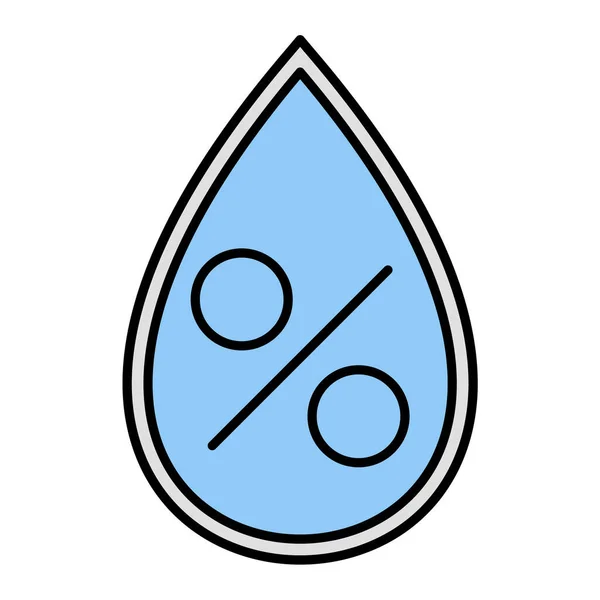 Векторная Иллюстрация Капли Воды — стоковый вектор