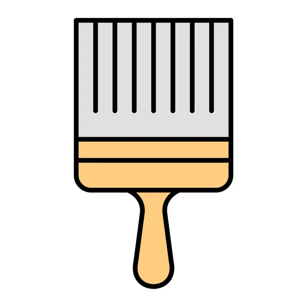 Paint Brush Icon Vector Illustration — Stock Vector