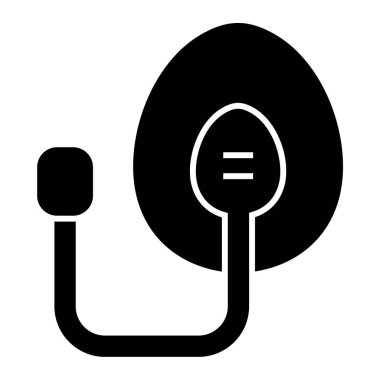 Sağlık sigortası. Web simgesi vektör illüstrasyonu