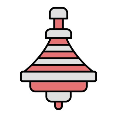 Basit vektör ince çizgi simgesi