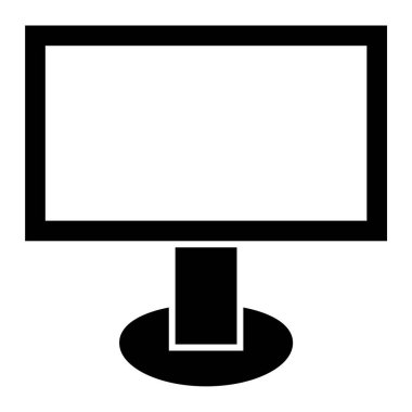 LCD ekranı. Basit tasarım