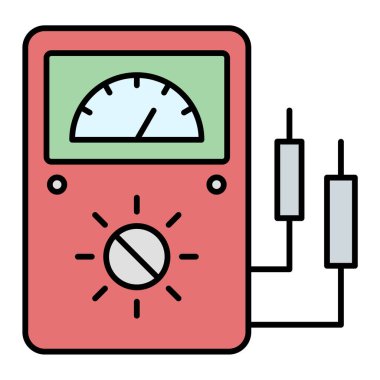 Elektrik güç ikonu. özet vektör illüstrasyonu